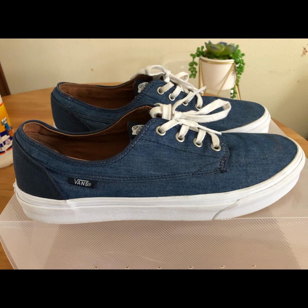 Men’s Denim Vans Size 11- Worn Once